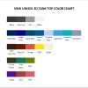 tank top color chart - Kakegurui Shop