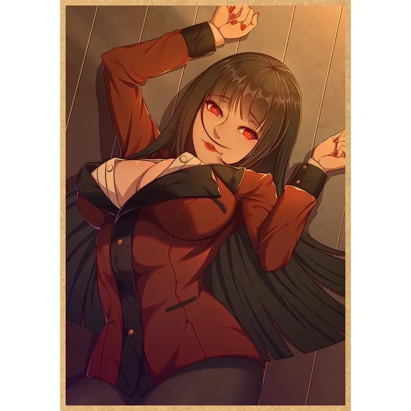 Best 2025 Kakegurui Anime Painting Posters