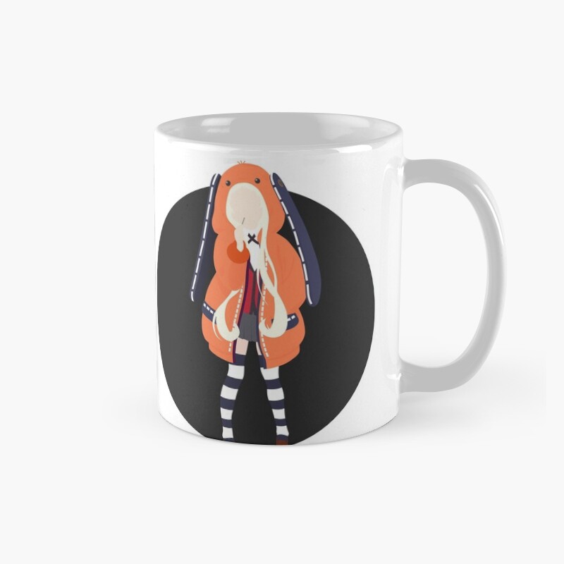 Runa Yomozuki Kakegurui Minimalist Anime Print Dark Version Mug