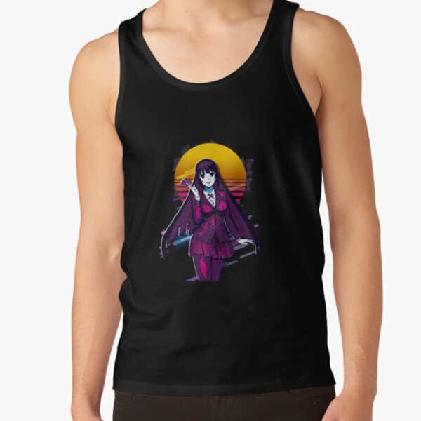 Kakegurui Yumeko 80s Retro Tank Top