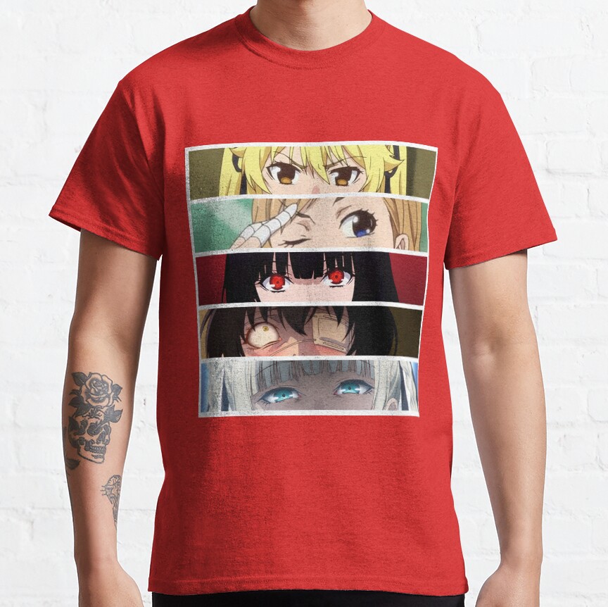 Kakegurui Girl S Eyes T-shirt - Image 6