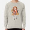 ssrcolightweight sweatshirtmensoatmeal heatherfrontsquare productx1000 bgf8f8f8 28 - Kakegurui Shop