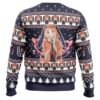 Runa Yomozuki Kakegurui Ugly Christmas Sweater BACK mockup - Kakegurui Shop