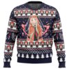 Runa Yomozuki Kakegurui Ugly Christmas Sweater FRONT mockup - Kakegurui Shop